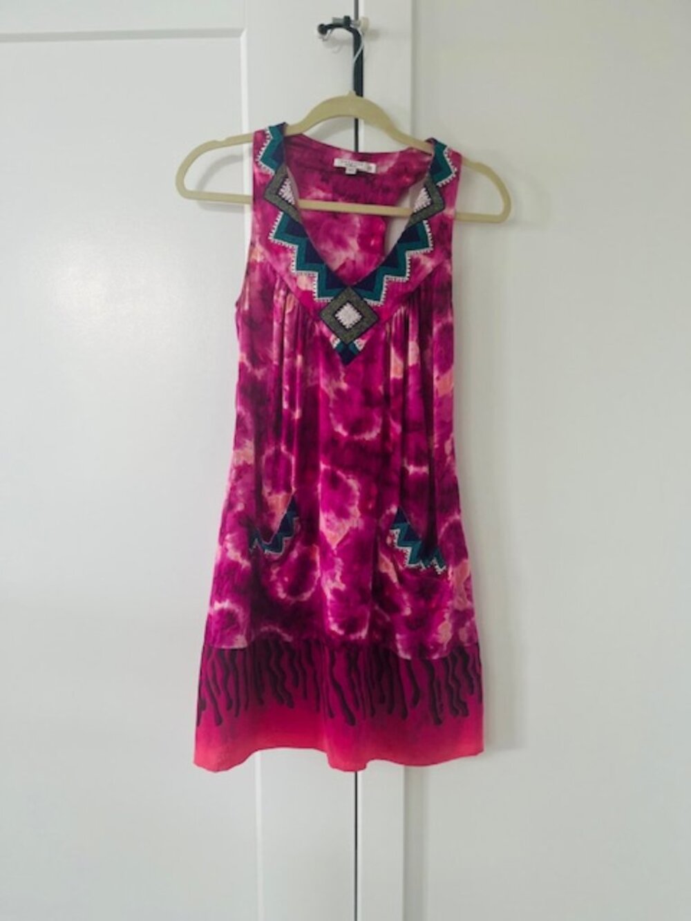 Vibrant color Calypso St Barth with beading XS